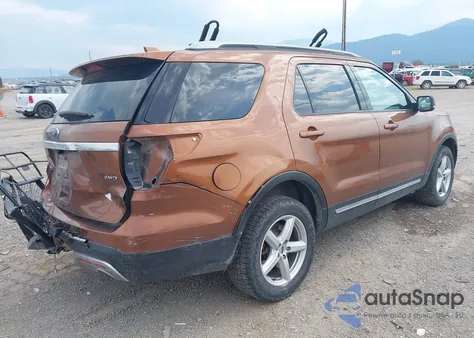 2017 Ford Explorer Xlt z USA, uszkodzony, nr VIN 1FM5K8D87HGD56877